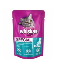 Whiskas для кошек с чувствительным пищеварением 100 гр.